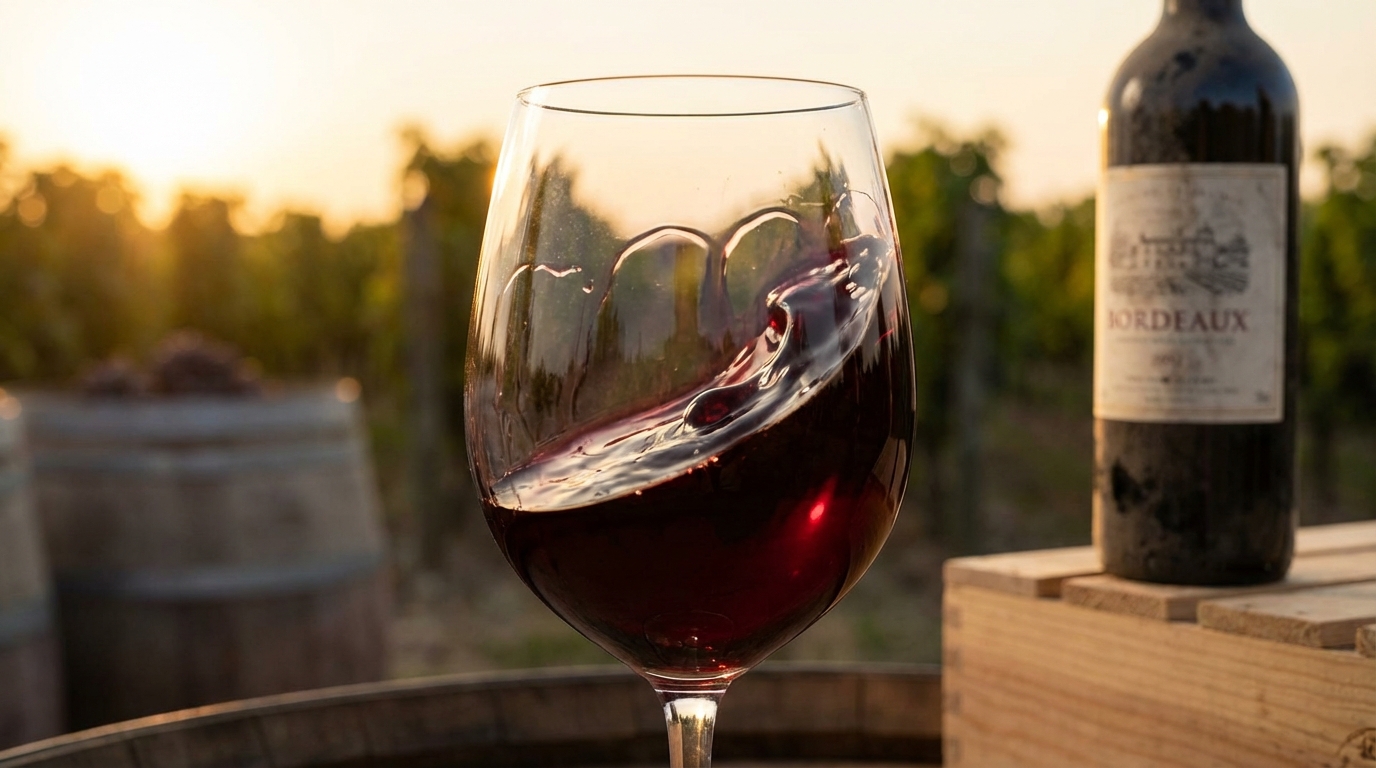 なで肩のブルゴーニュ型：繊細なワインの証のイメージ