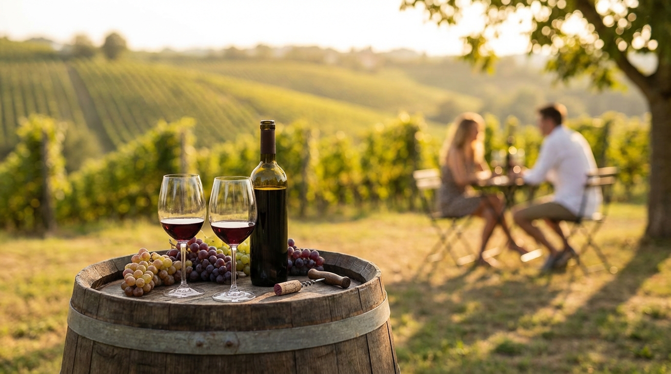 キャンプに持っていくワインの選び方: 割れない・温度管理不要がカギのイメージ