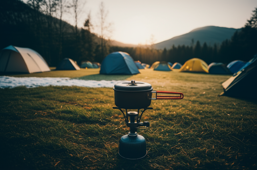 バーナーの選び方:CB缶vsOD缶、一体型vs分離型の比較のイメージ