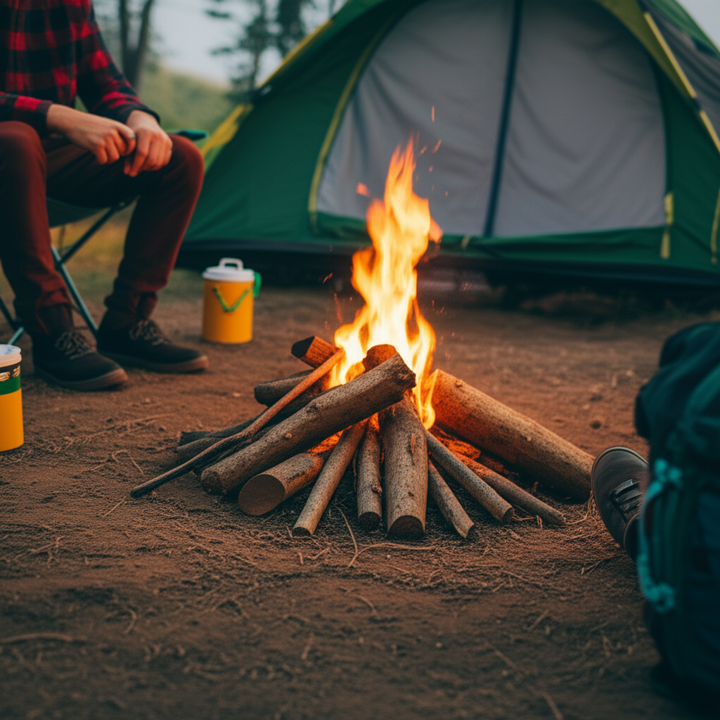 様々なタイプのキャンプライトの比較